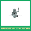 Sanitary Line-type 30T way shut off divert valve